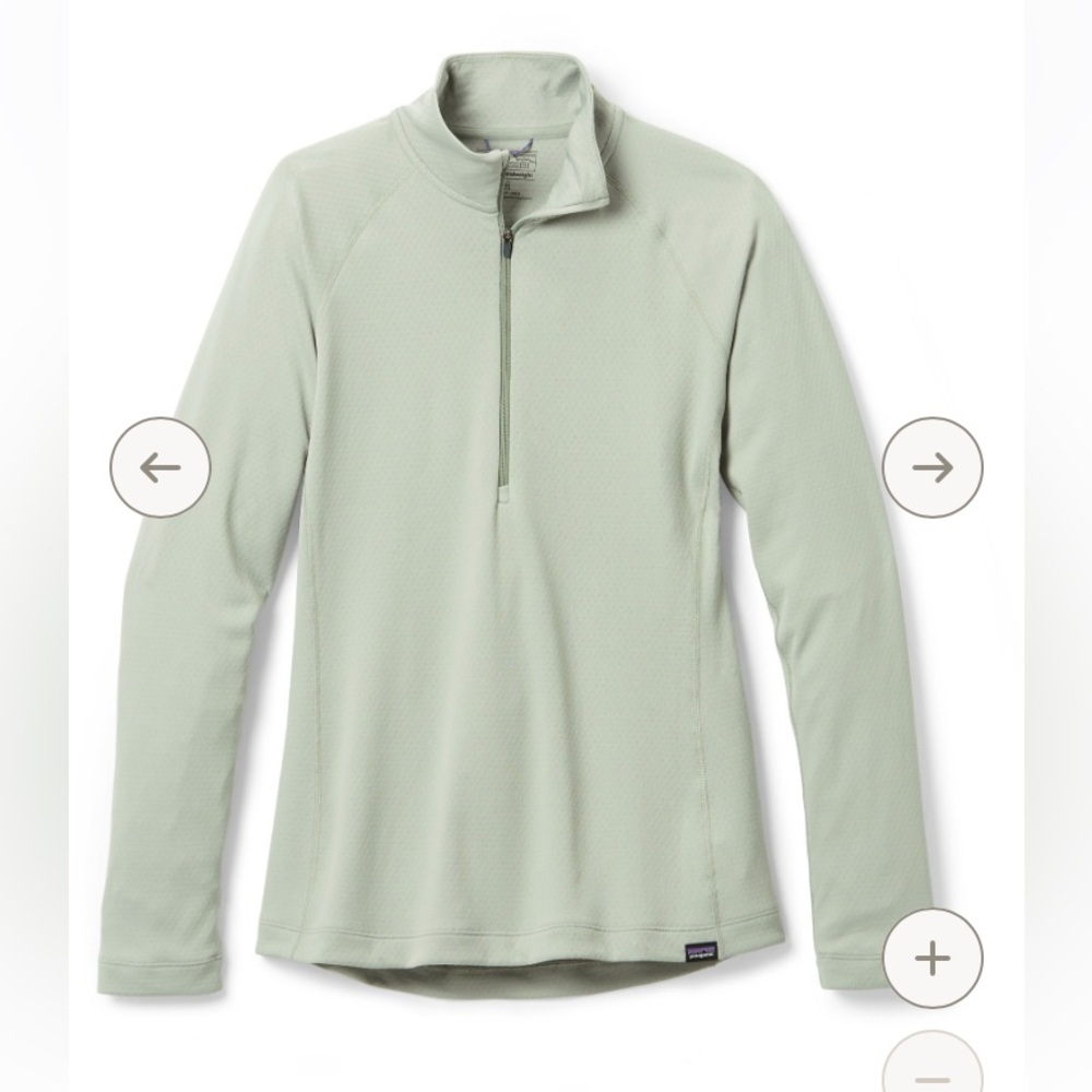 Patagonia Mid Zip Capilene Base Layer size S